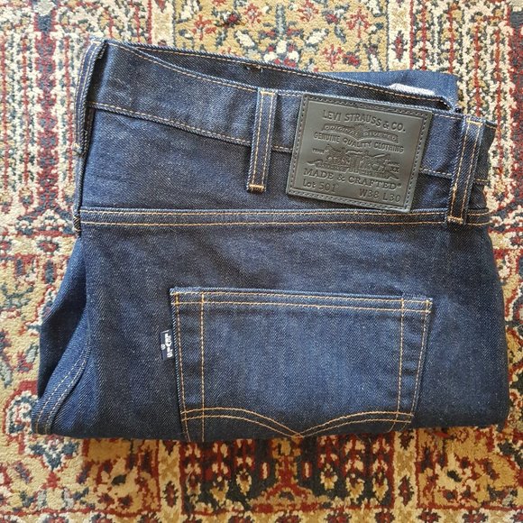SOLD 🌈 Stylish Levi's Made and Crafted 501 Selvedge Jeans - Picture 9 of 9